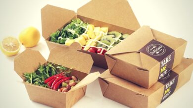 What packaging is used for Food packaging wholesale?